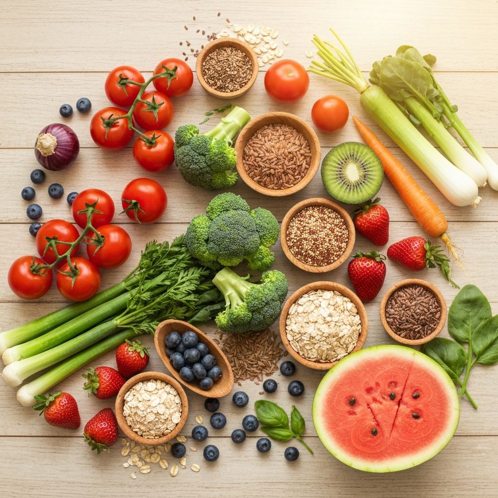 Balanced nutrition and healthy eating